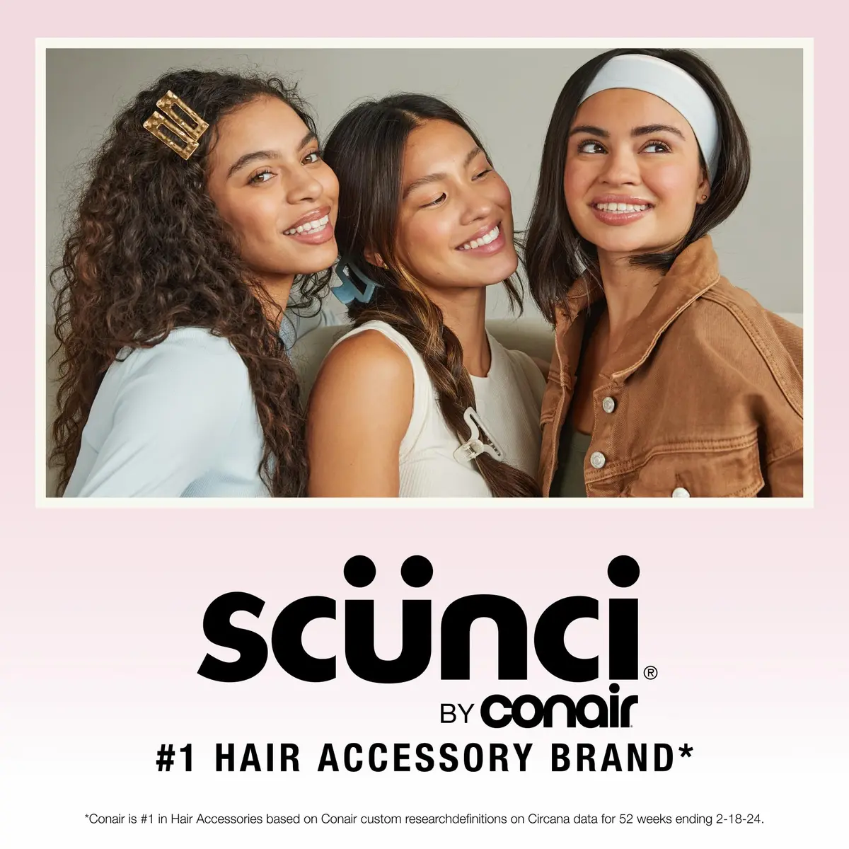 Scunci by Conair Black & Tortoise Octopus Claw Clips 2 Count | Strong Hold for Thick Hair - view 8