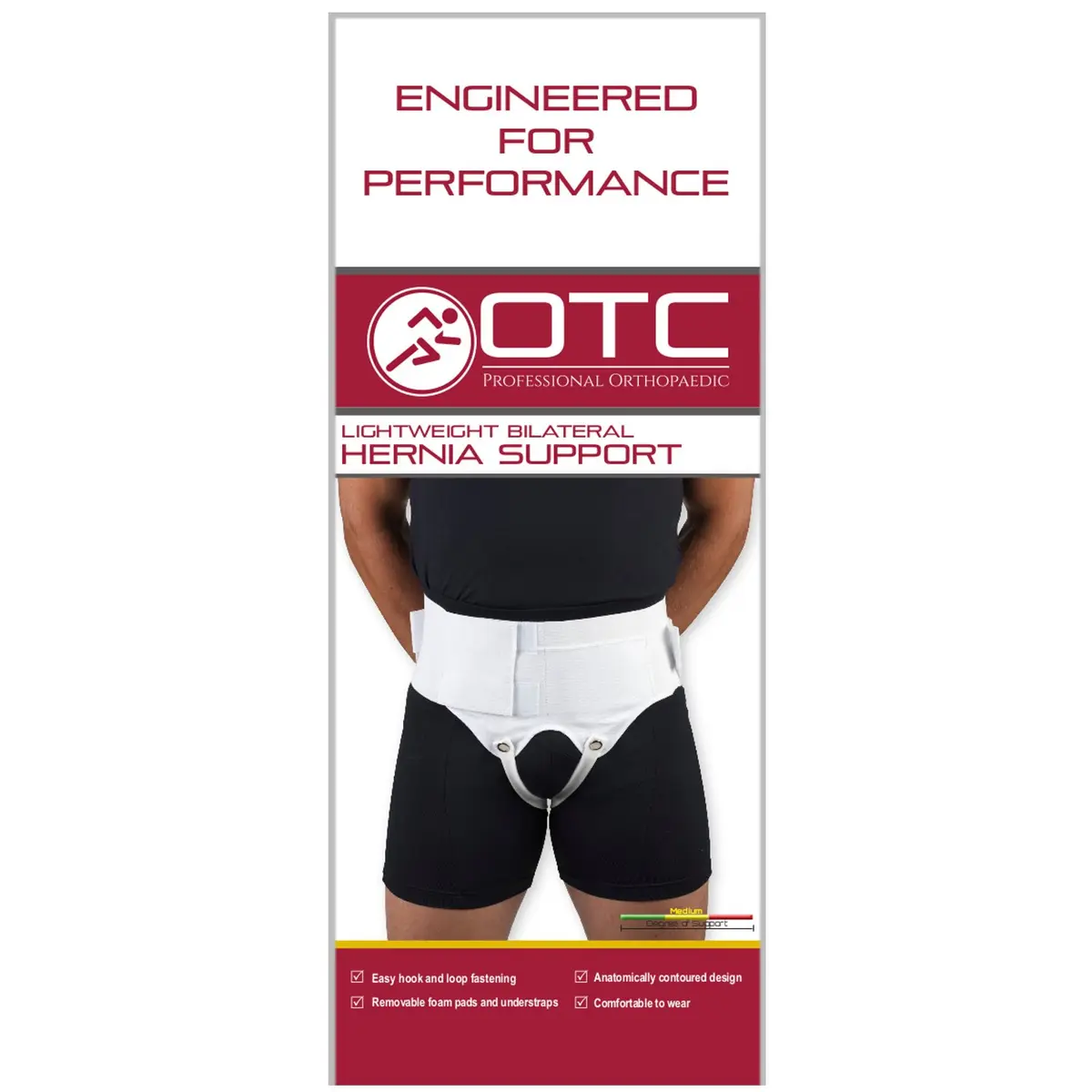 OTC Hernia Support Small | Bilateral Inguinal & Scrotal Herniation Aid - view 4