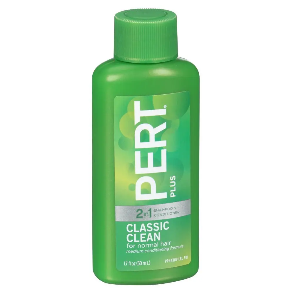 Pert Classic Clean 2in1 Shampoo & Conditioner 1.7 fl. oz. | Moisturizes & Protects Color, Travel-Friendly - view 2