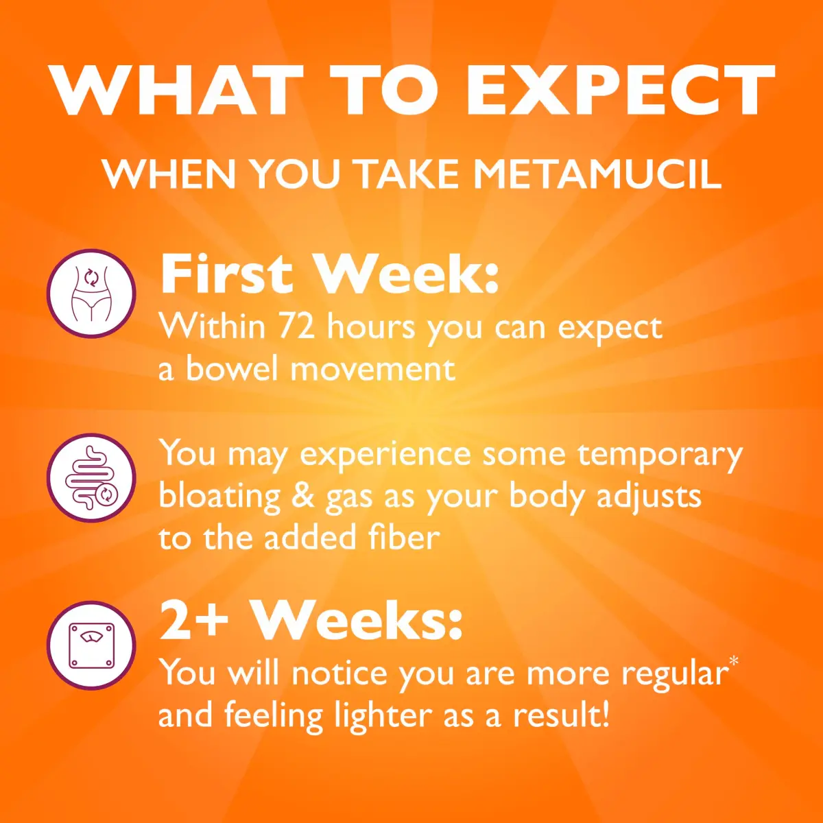 Metamucil Psyllium Husk Fiber Capsules, 300 Count | USA-Sourced Digestive Health Supplement - view 6