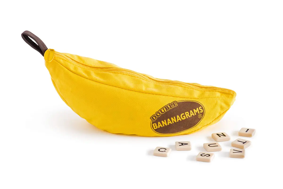 Bananagrams Double Word Game 288 Tiles for 2-16 Players | Educational & Travel Friendly - view 5