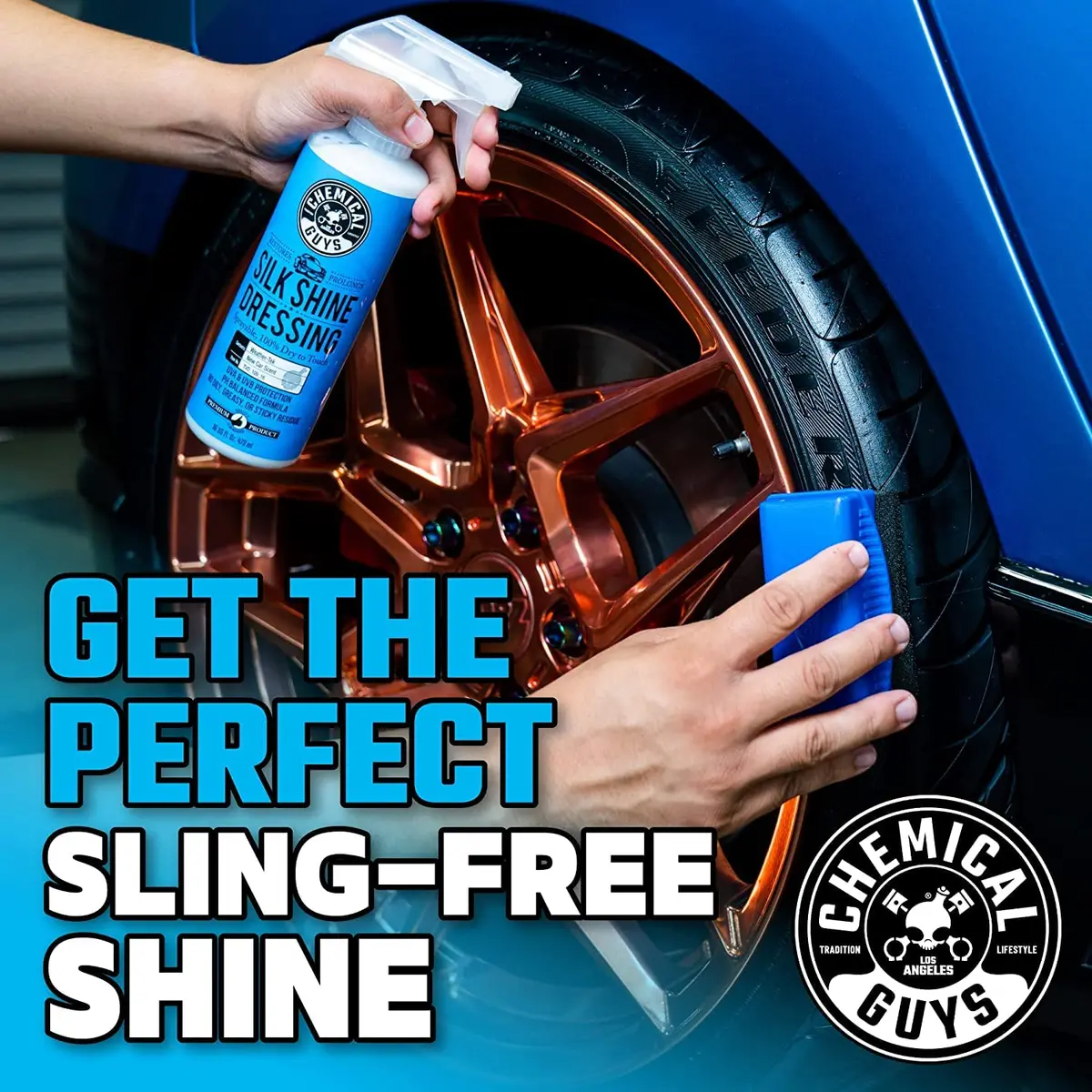 Chemical Guys Silk Shine Vinyl, Rubber & Trim Dressing 16 oz | Non-Greasy, Factory-Finish - view 2
