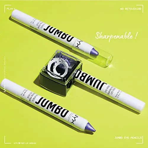 NYX PROFESSIONAL MAKEUP Jumbo Eye Pencil - 604 Milk (White) - Blendable Eyeshadow Stick & Eyeliner - view 4