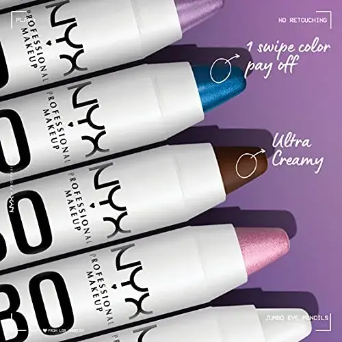 NYX PROFESSIONAL MAKEUP Jumbo Eye Pencil - 604 Milk (White) - Blendable Eyeshadow Stick & Eyeliner - view 3