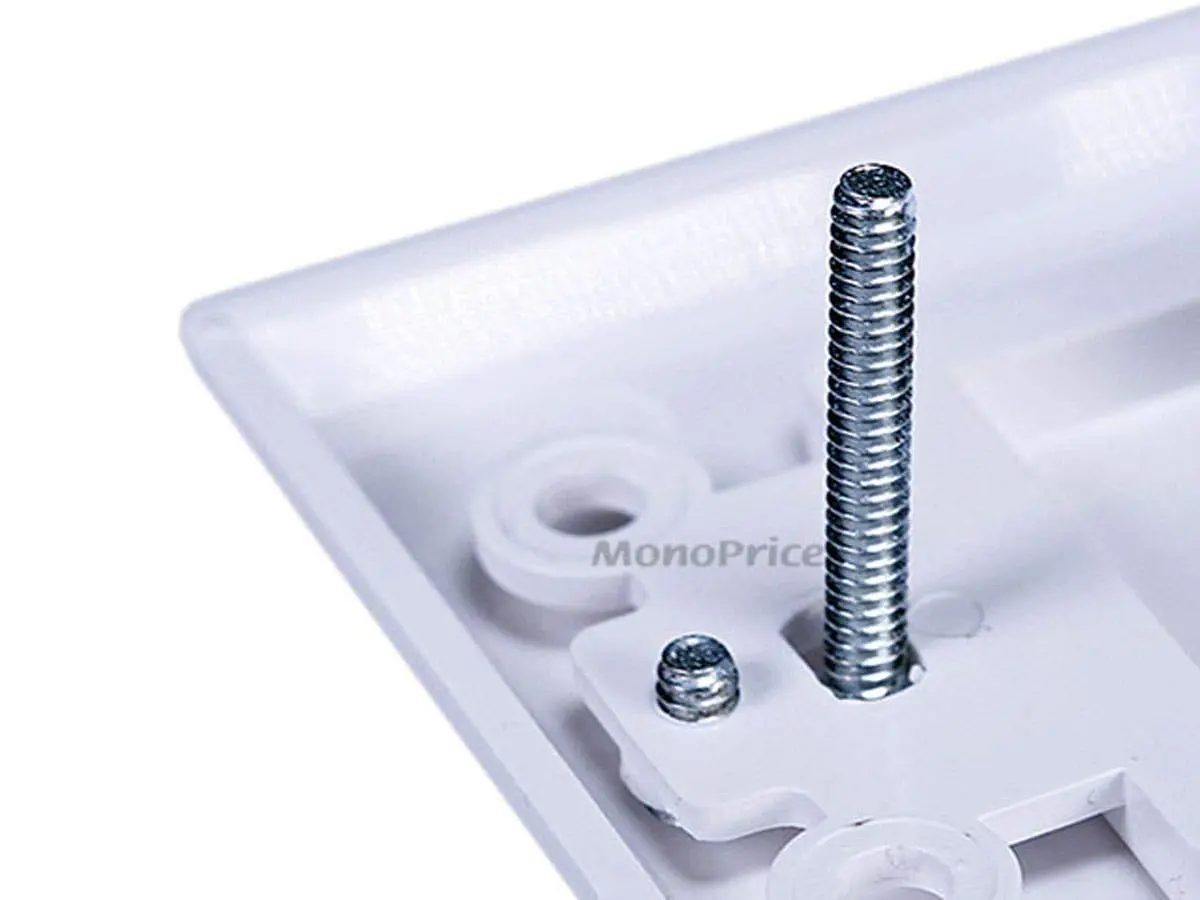 Monoprice High Quality Banana Binding Post Two-Piece Wall Plate for 2 Speakers | Corrosion-Resistant Gold Plated Connectors - view 4