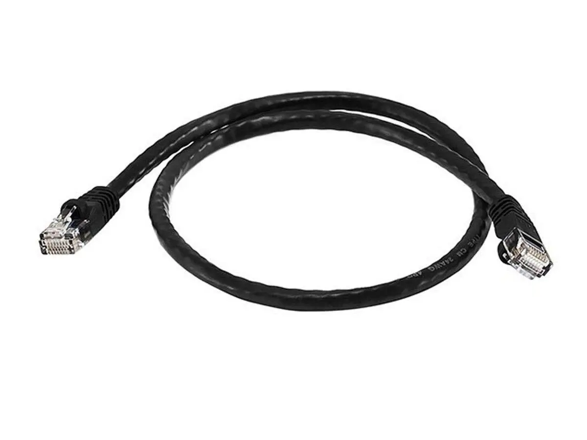 Monoprice 7ft (2.13m) Cat6 550MHz UTP Ethernet Bare Copper Network Cable - Blue | Gigabit Speeds - view 5