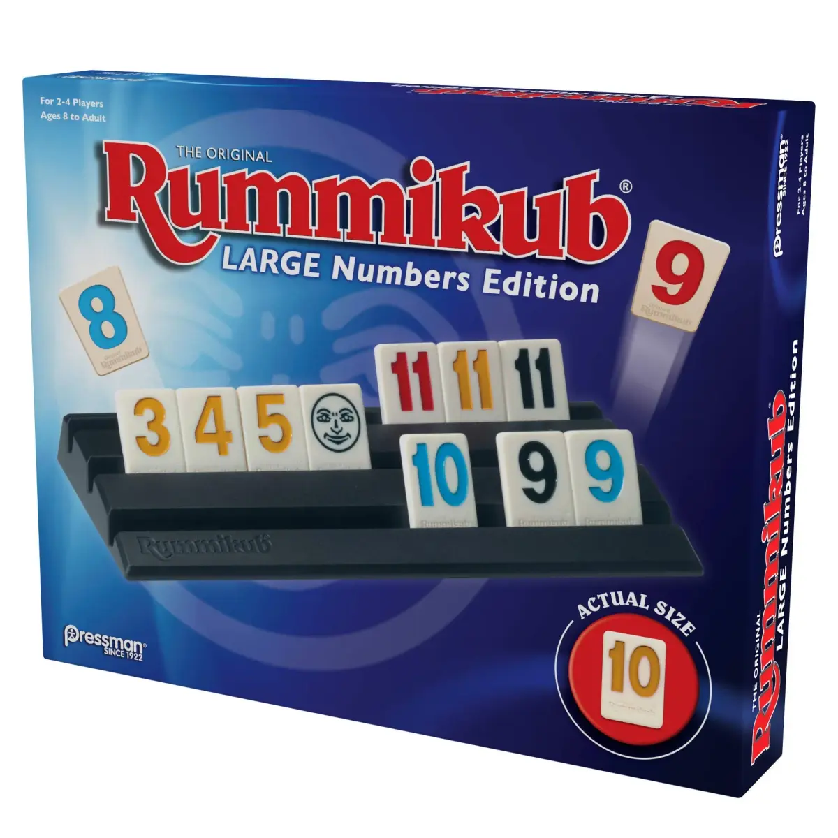 Pressman Rummikub Large Numbers Edition Tile Game | Easy to Learn, Strategy Focused, 106 Tiles - view 5