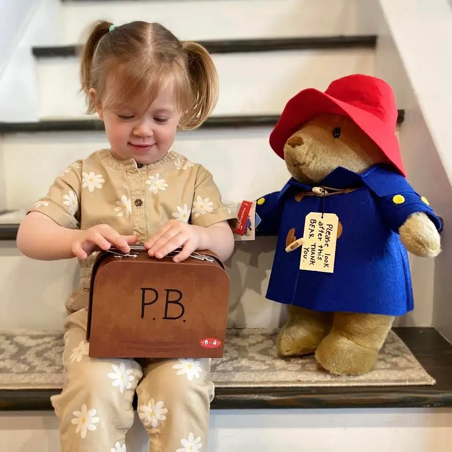YOTTOY Paddington Bear Collection | Classic Plush Toy with Suitcase - 16"H - view 5