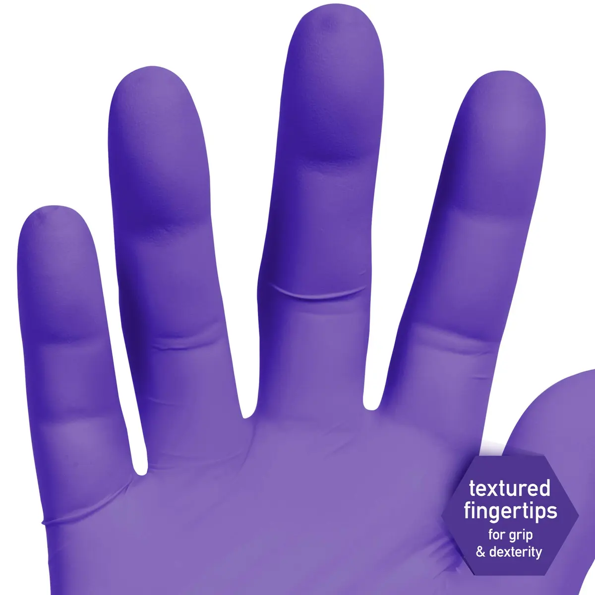 KIMTECH Purple Nitrile Exam Gloves Large 100 Count (9.5" Length, 5.9 Mil) | Superior Quality AQL 1.0 - view 4