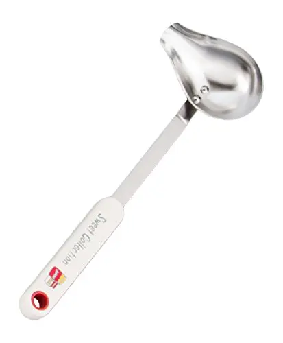 QUEEN ROSE Soup Ladle 3.0 x 2.2 x 9.4 inches | Made in Japan Stainless Steel - view 2