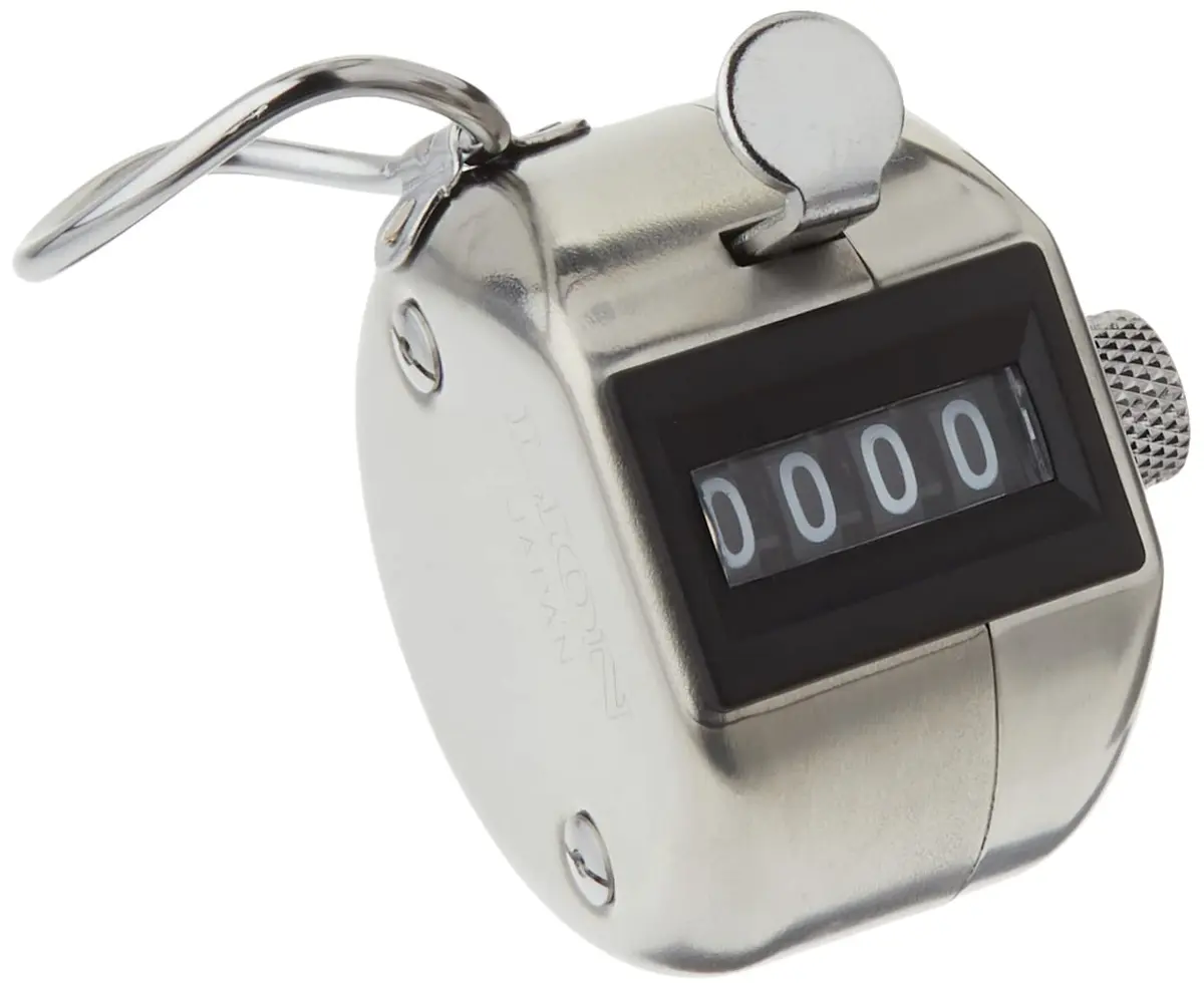 LION Pro-Line Heavy Duty Hand-Held Tally Counter 4-Digit | Reliable for Tracking - main product image