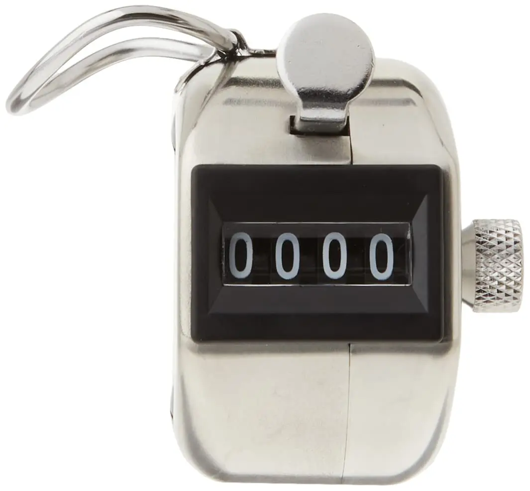 LION Pro-Line Heavy Duty Hand-Held Tally Counter 4-Digit | Reliable for Tracking - view 3
