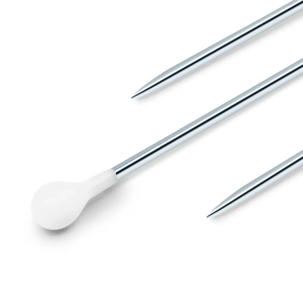 Dritz Dipped Head Applique Pins 3/4-Inch (19 mm) | 150-Count White Pins for Quilting & Crafts - view 2