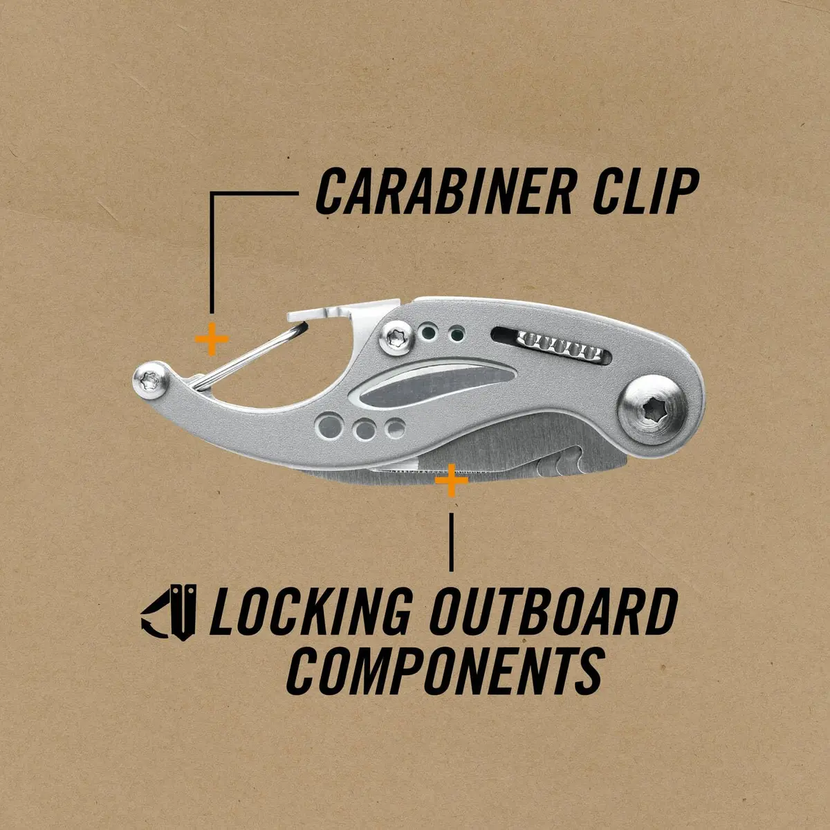 Gerber Curve 6-in-1 Keychain Multitool with Screwdriver & Bottle Opener | 5.1 cm (2 in) Blade - view 4
