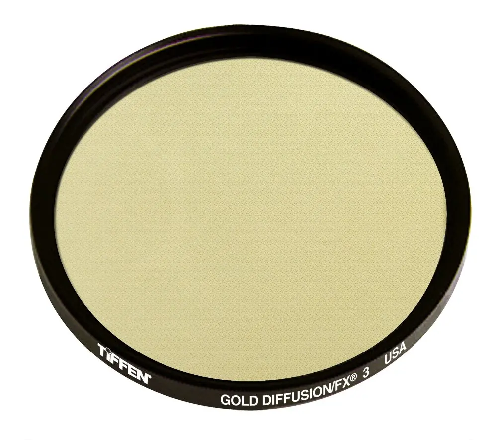 Tiffen 77GDFX3 77mm Gold Diffusion 3 Filter | Silky Soft Textures for Cinematic Shots - main product image