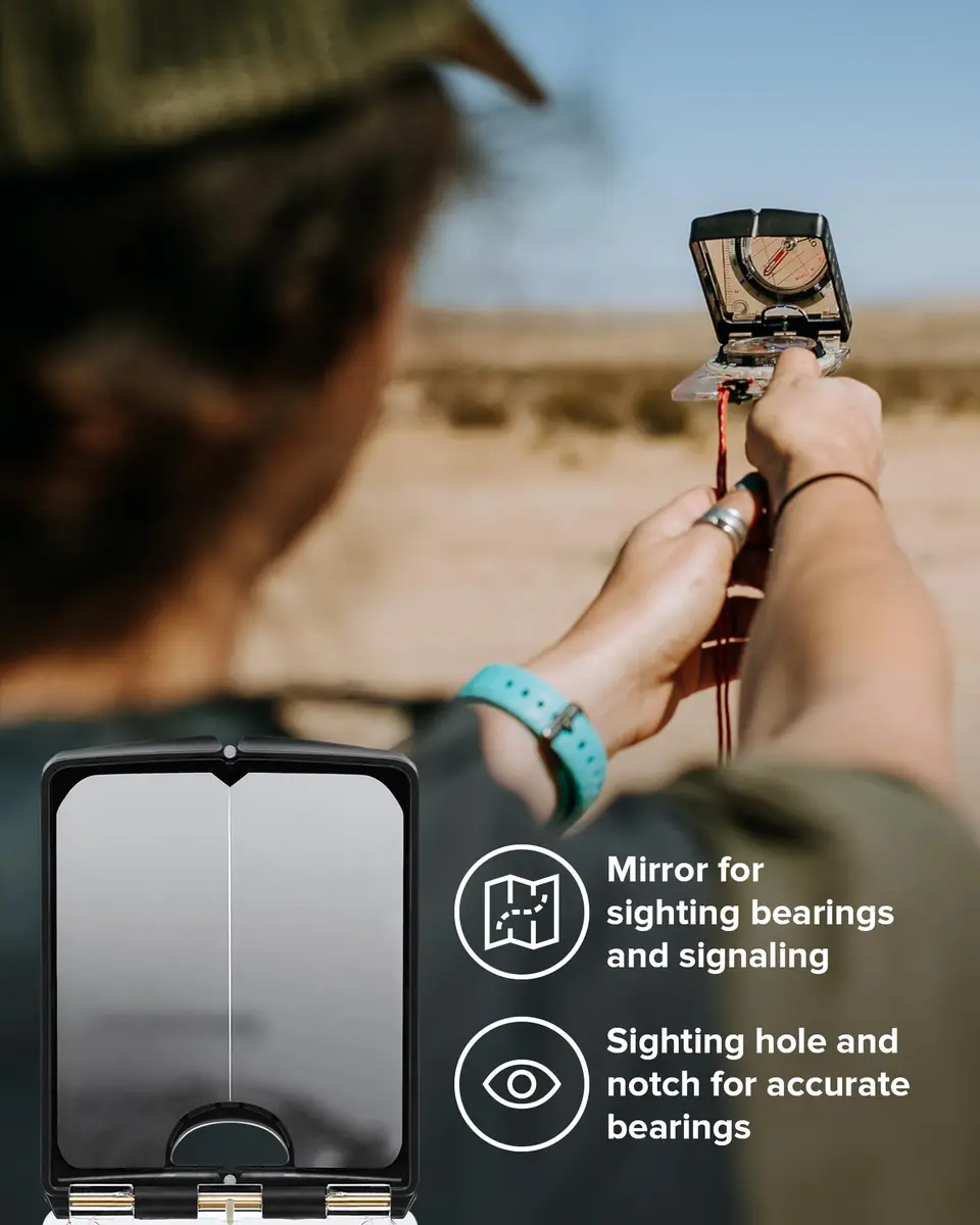 Suunto MC-2/360/IN/D/NH Compass | Professional Mirror Compass for Precise Navigation - view 5