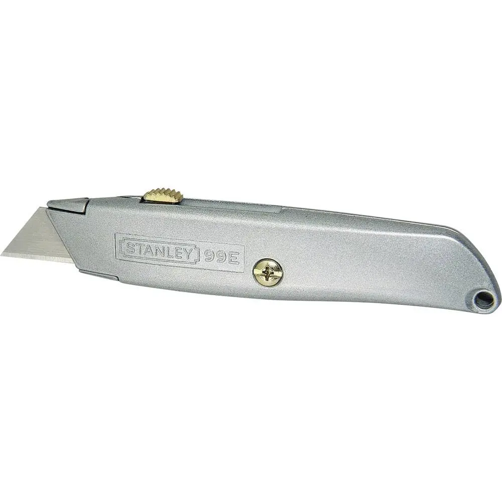 Stanley Utility Knife 6.1in Retractable Blade | Stainless Steel, Silver - main product image