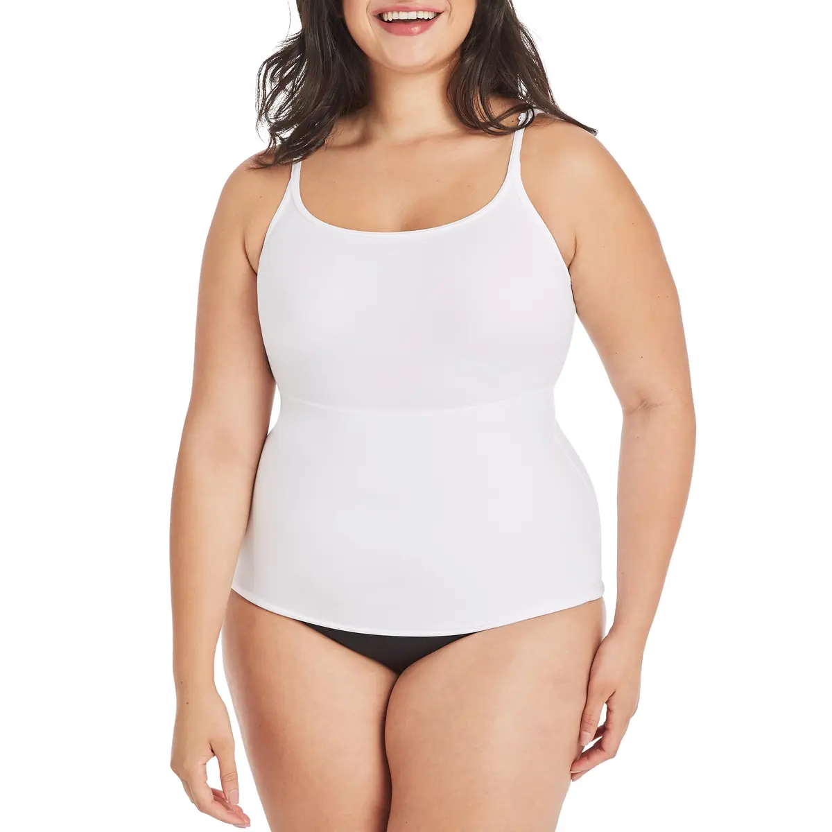 Maidenform Women’s Long Length Shapewear Camisole FL3266 | Tummy Control & Smoothing Fit - main product image
