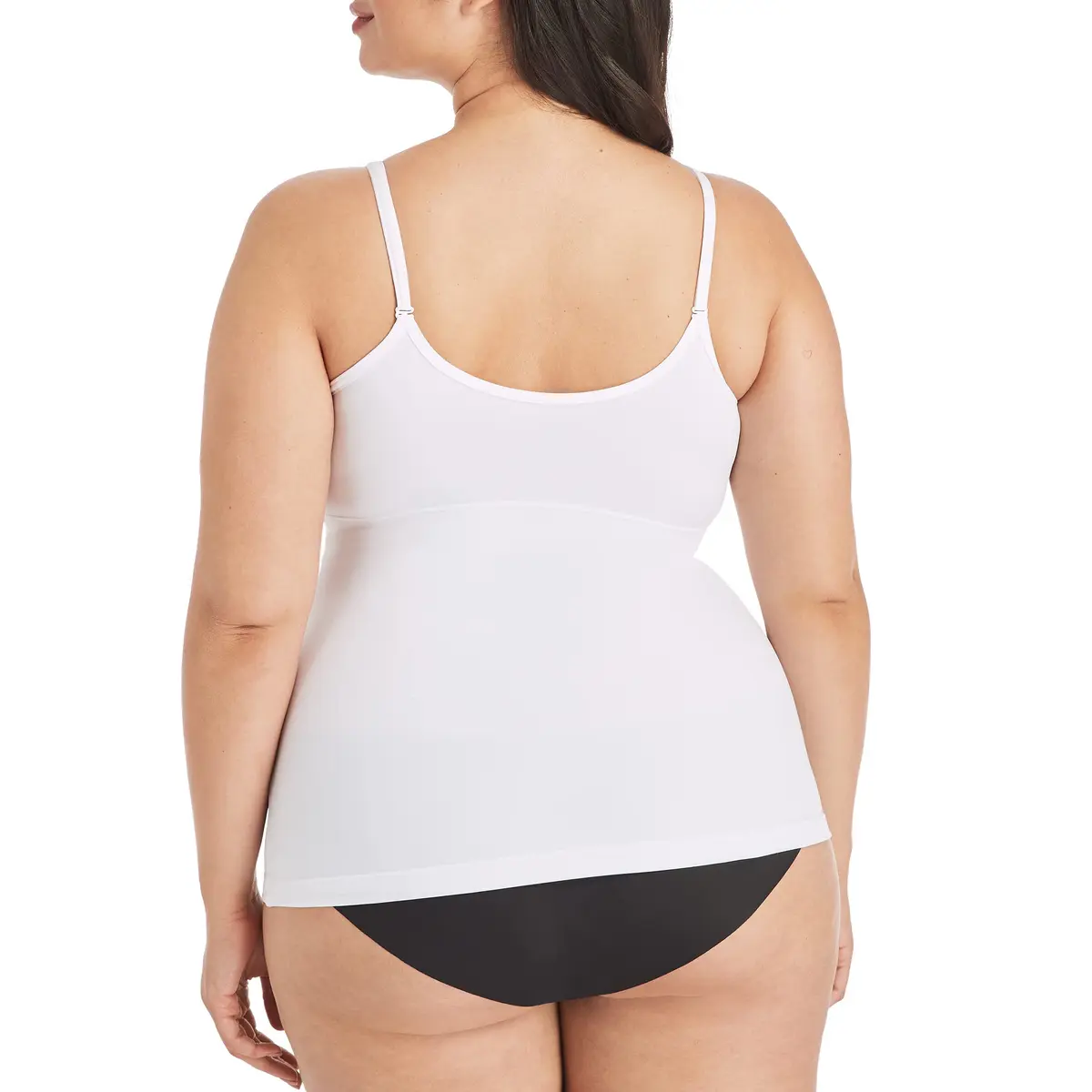 Maidenform Long Length Camisole Fl3266 | Shaping & Smoothing Layer for Women, White, Medium US - view 3