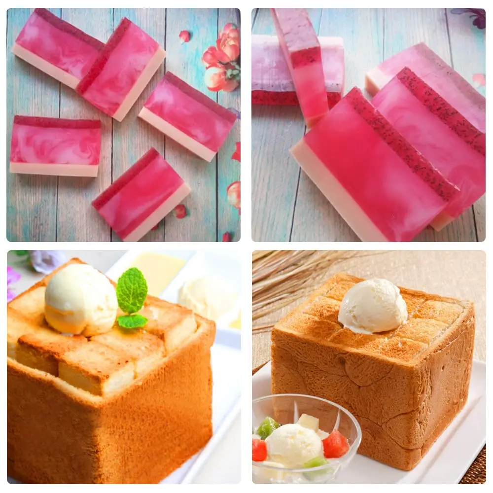 BAKER DEPOT 500ML Silicone Mold for Handmade Soap & Bread, Set of 2 | Heat Resistant -40 to 445°F - view 3