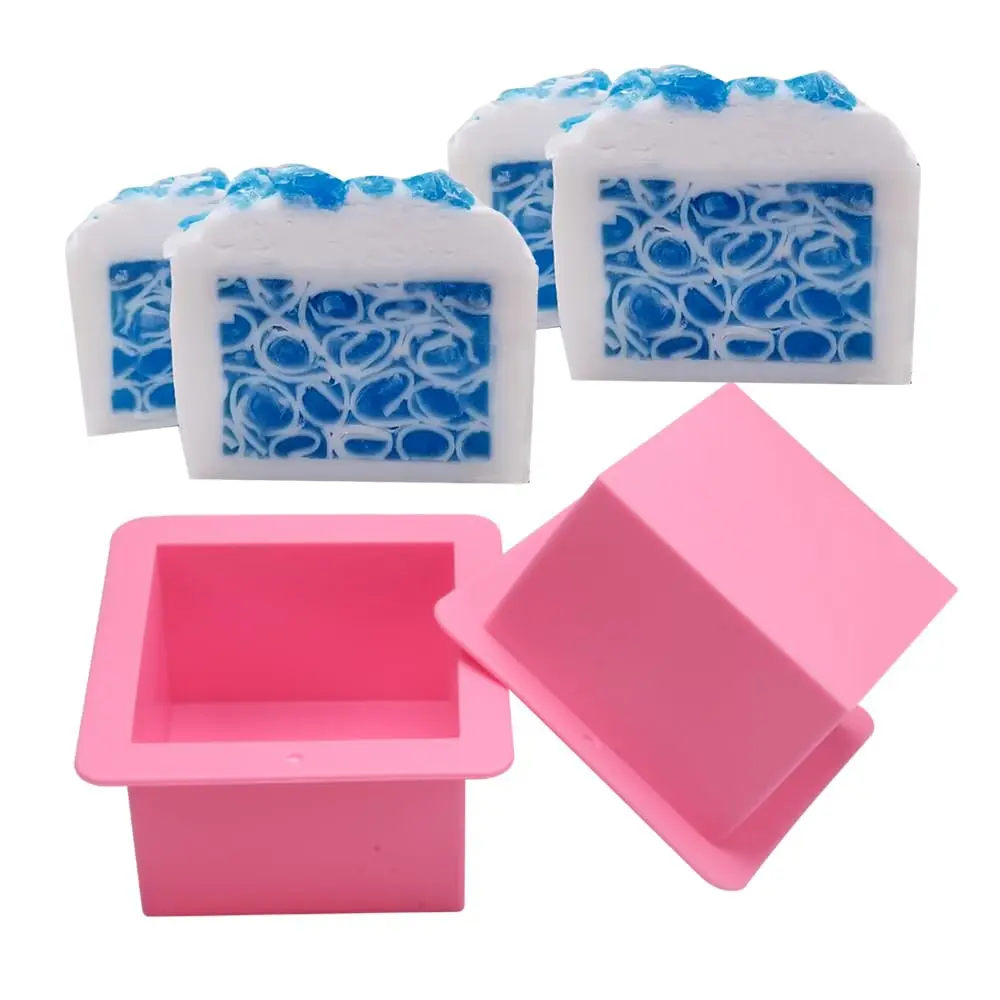 BAKER DEPOT 500ML Silicone Mold for Handmade Soap & Bread, Set of 2 | Heat Resistant -40 to 445°F - view 2