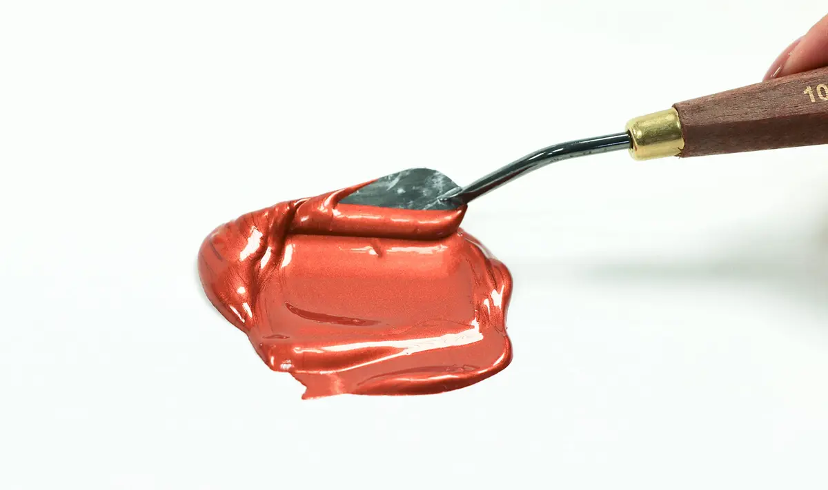 Pebeo Acrylic Fine Studio Acrylics Copper 100ml (3.38oz) | Rich Pigments, Matte Finish for Artists & Beginners - view 2