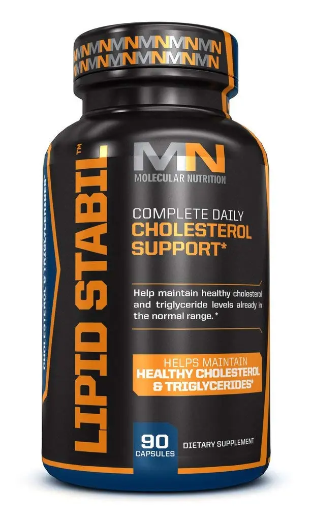 Molecular Nutrition Lipid Stabil 90 Capsules | Natural Antioxidant & Cholesterol Support - main product image
