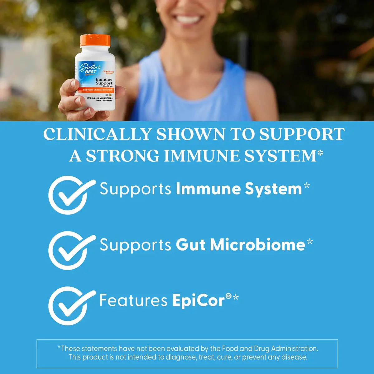 Doctor's BEST EpiCor 500 mg Vegan Supplement | Immune & Gut Support for Adults - view 4