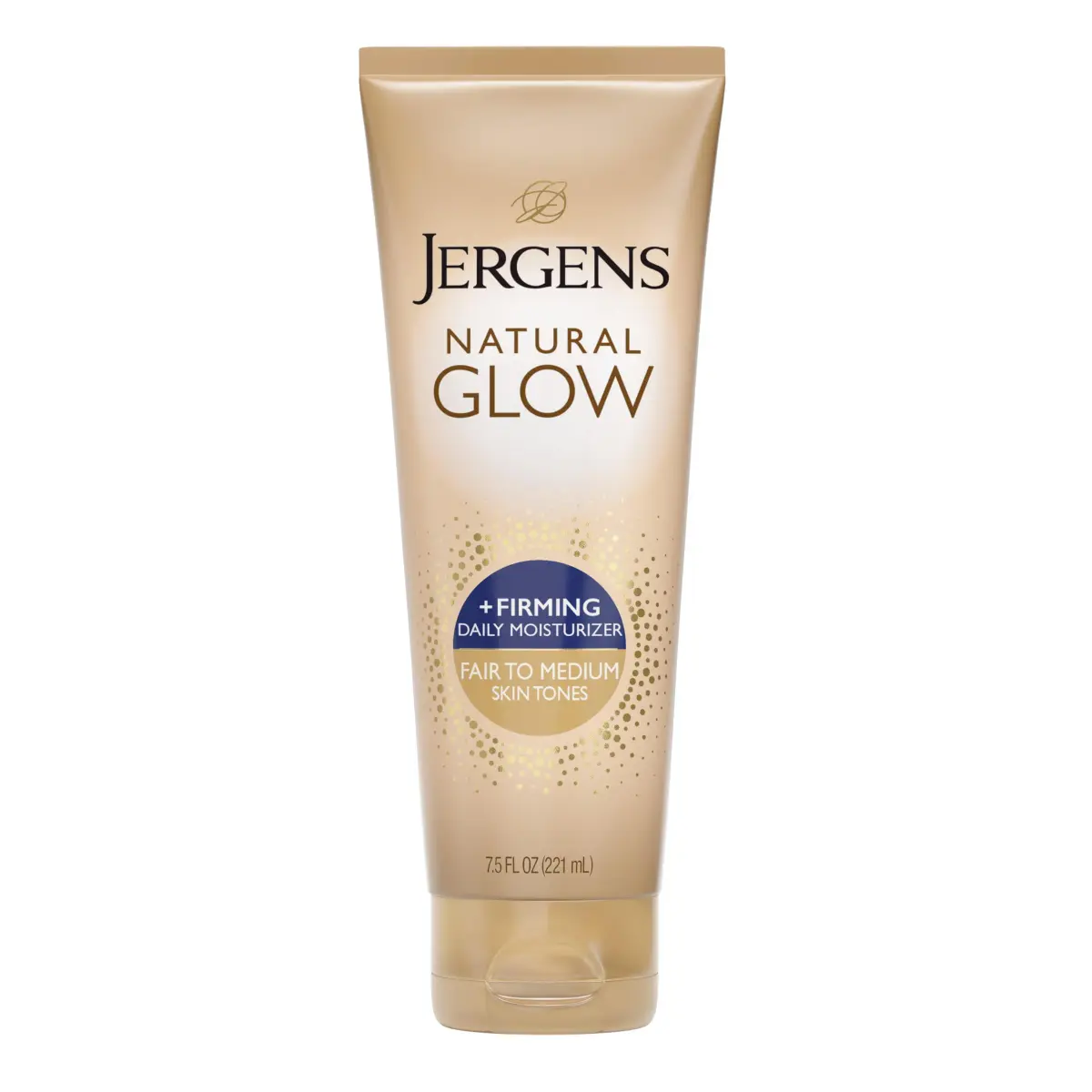 Jergens Natural Glow +Firming Body Lotion 222ml (7.5 Fl Oz) | Gradual Tan & Cellulite Reduction - main product image