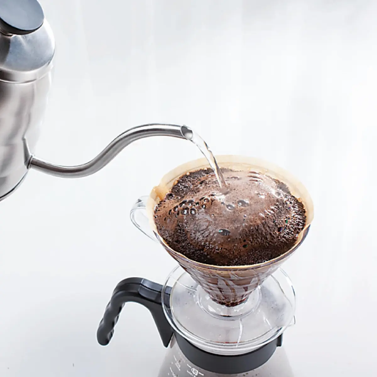 HARIO V60 Glass Coffee Server 1000ml | Heatproof Borosilicate, Japanese Design, 1-6 Cups - view 6