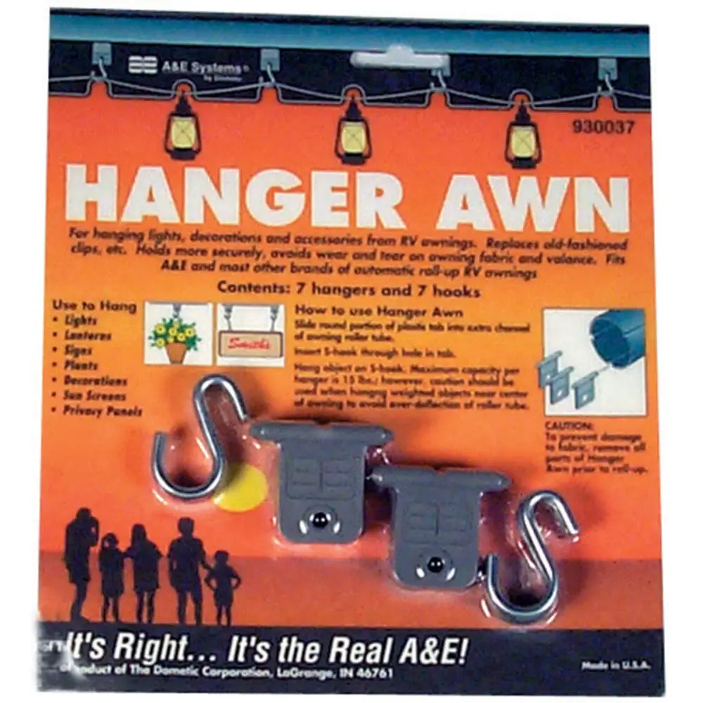 Dometic Awning Hangers - Pack of 7 | Secure RV Awnings & Accessories (70-120 chars) - main product image