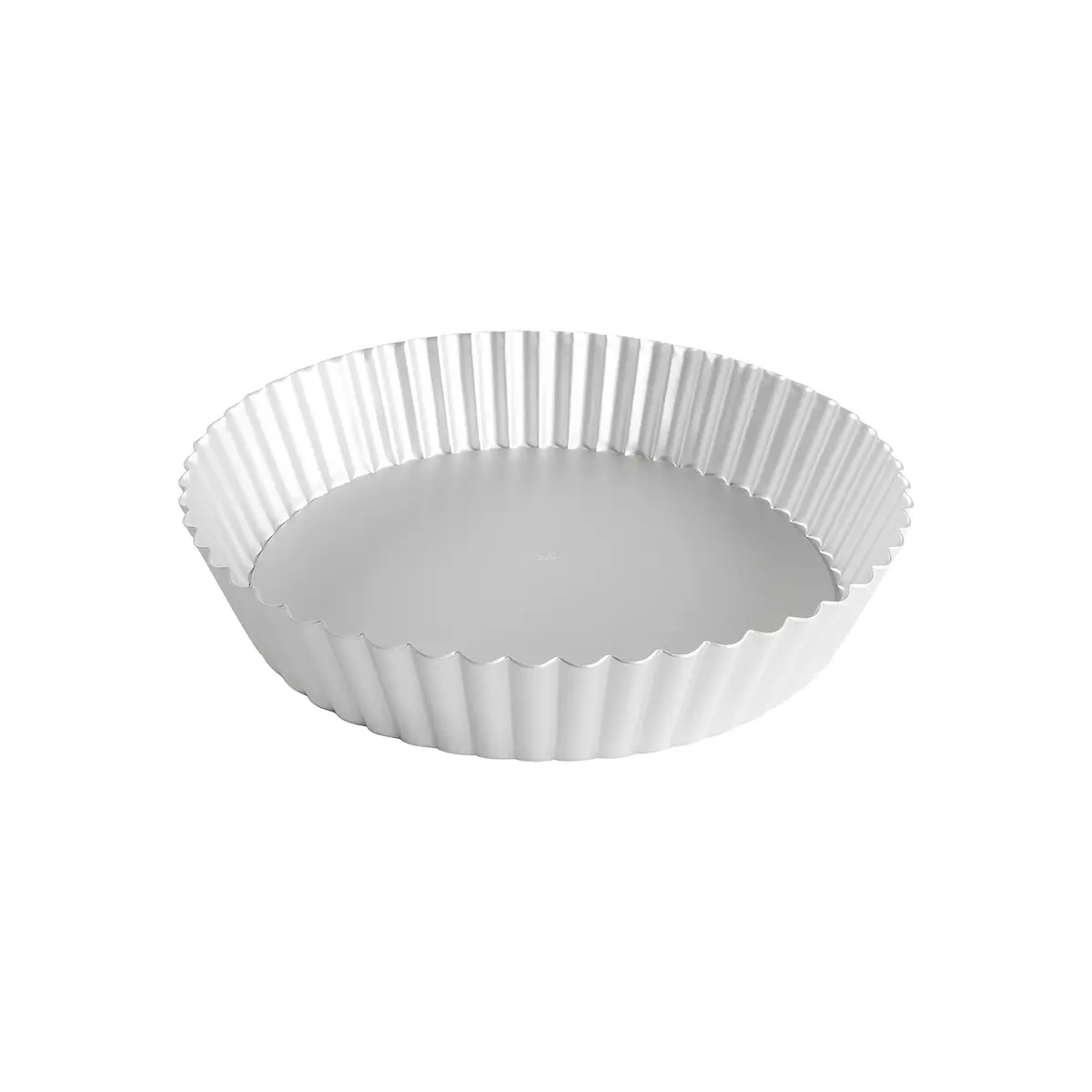 Fat Daddio's PFT-102 Round Fluted Tart Pan 10 x 2 Inch | Anodized Aluminum, 76.2 fl oz Capacity - view 2