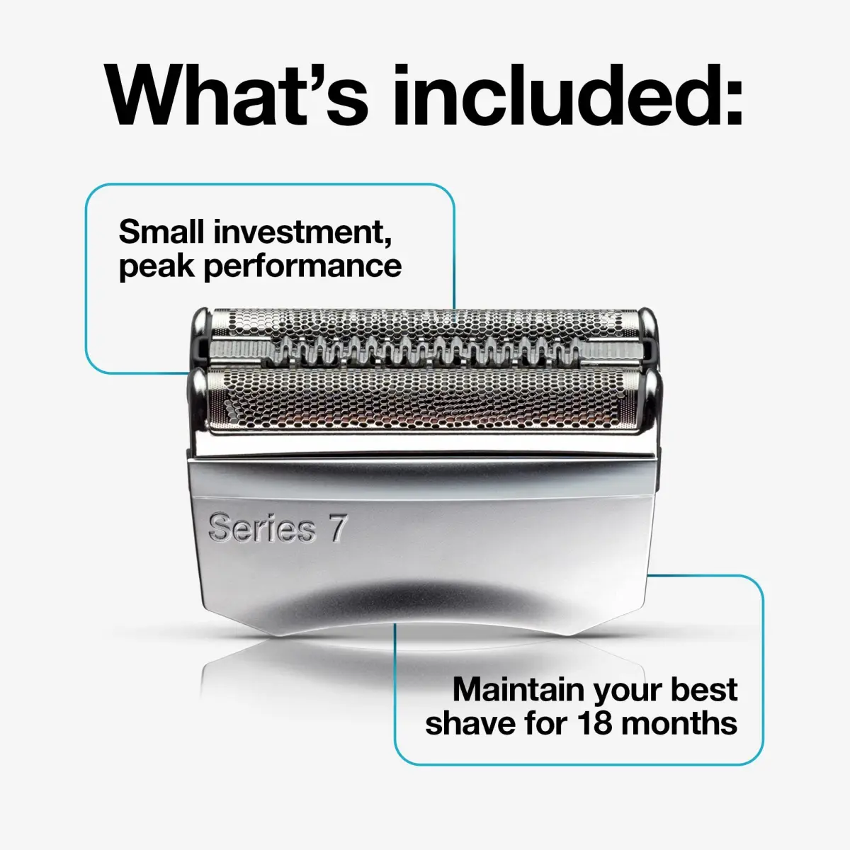 Braun Series 7 70S Replacement Shaver Head Cassette | 24.41g (0.86oz) - view 2