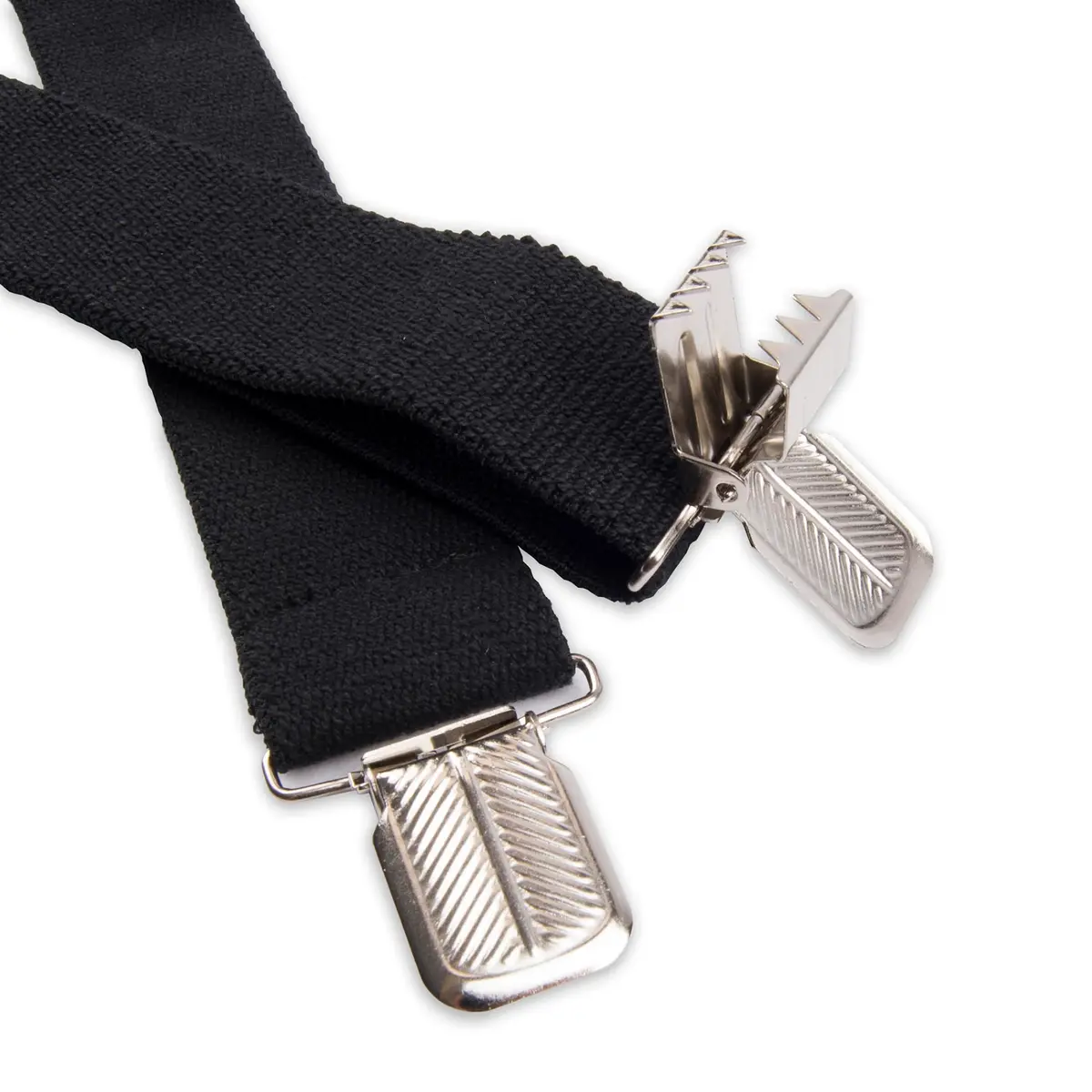Dickies Mens 1-1/4 Solid Straight Clip Suspenders Black | Heavy Duty Work & Style - view 2