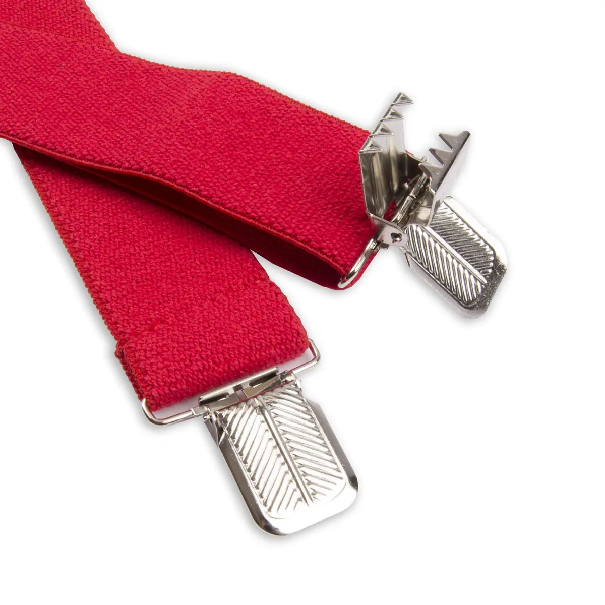 Dickies Men's 1-1/4 Solid Straight Clip Suspender,Red | Heavy Duty Work & Style Accessory - view 2