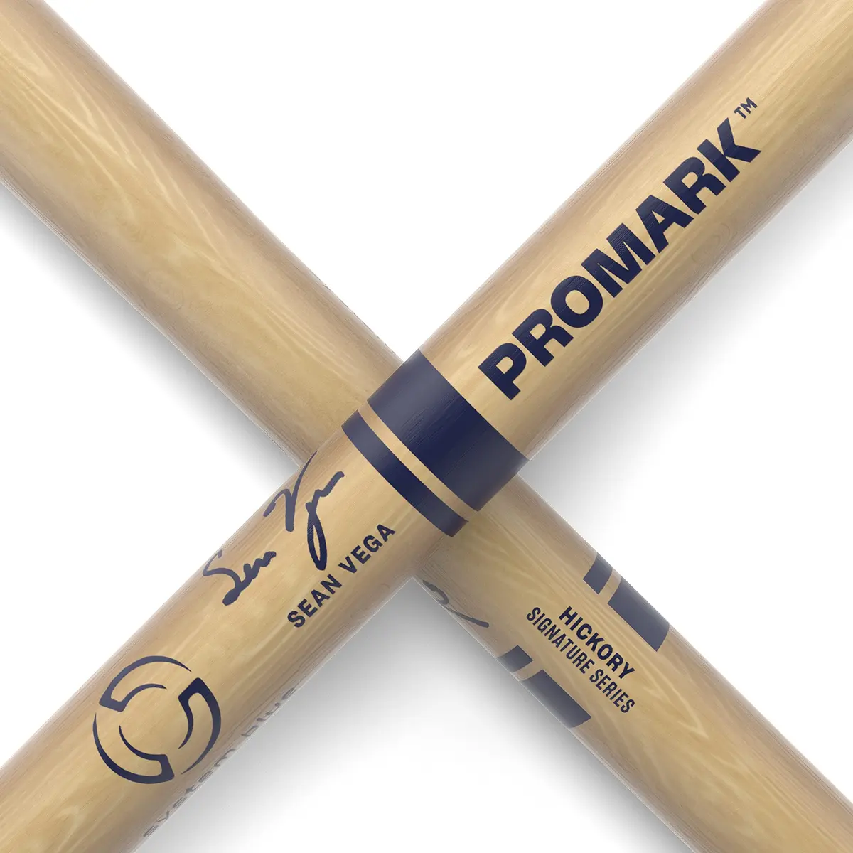 ProMark Sean Vega TS8 System Blue Tenor Drumsticks | Hickory Nylon Tip for Marching & Drumming (70-120 chars) - view 5