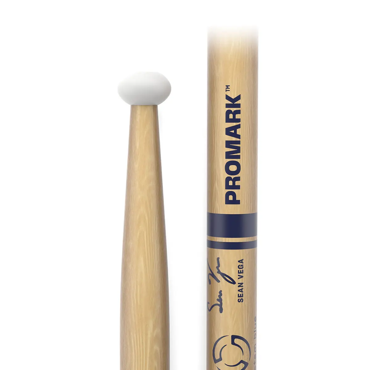 ProMark Sean Vega TS8 System Blue Tenor Drumsticks | Hickory Nylon Tip for Marching & Drumming (70-120 chars) - view 2
