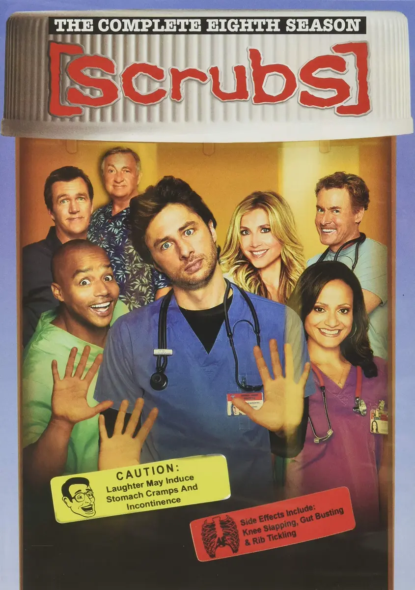 Scrubs: Season 8 | Complete Comedy Series on DVD, 414 min, Factory Sealed - main product image