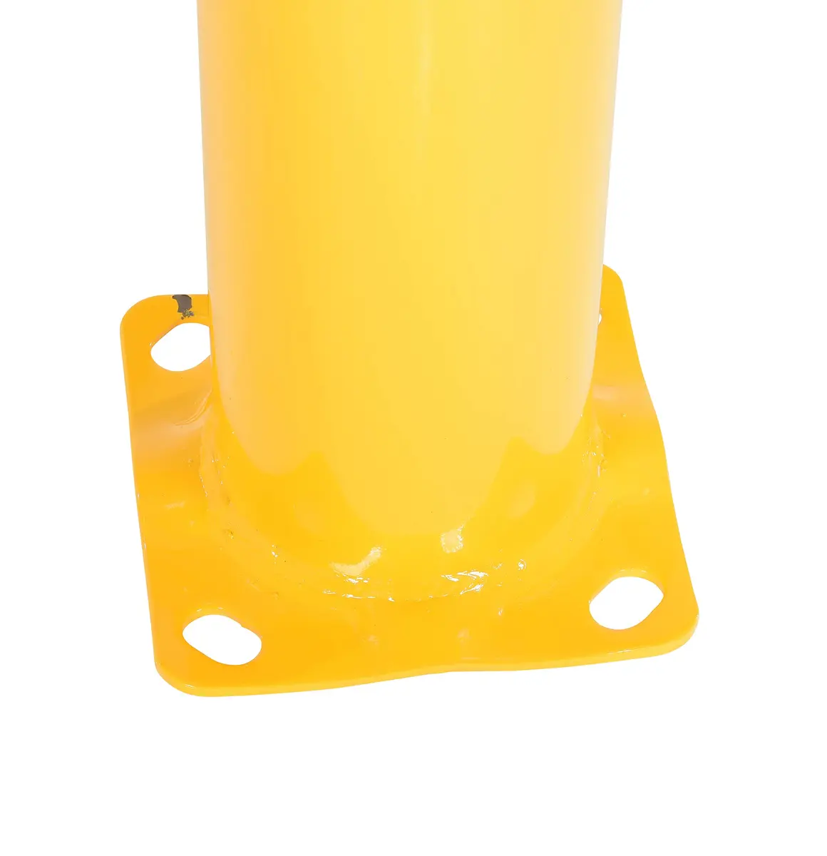 Vestil BOL-42-5.5 Steel Pipe Safety Bollard 42 In. x 5-1/2 In. Yellow | Heavy-duty Steel Construction - view 5