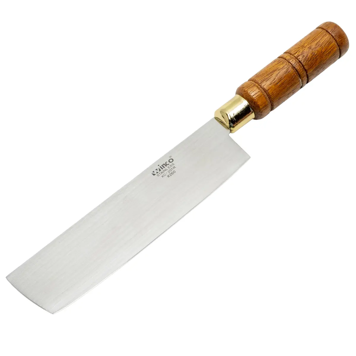 Winco KC-201R Chinese Chef's Knife 17.8 cm (7 in) | Stainless Steel Blade for Chopping & Slicing - view 3