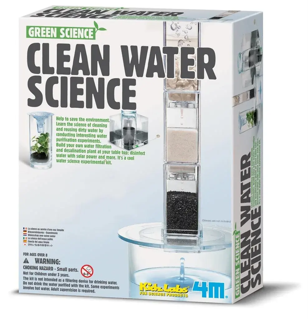 4M Green Science Clean Water Science DIY Water Filtration Kit | Ages 5-15 - view 7