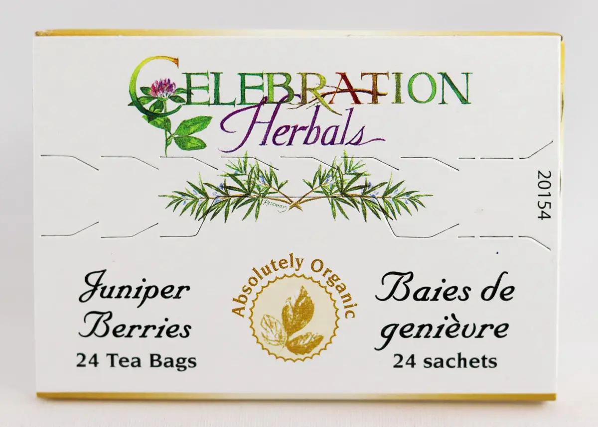 Celebration Herbals Juniper Berries Tea Organic 24 Bag | Caffeine Free Herbal Tea with Unique Flavor - view 7