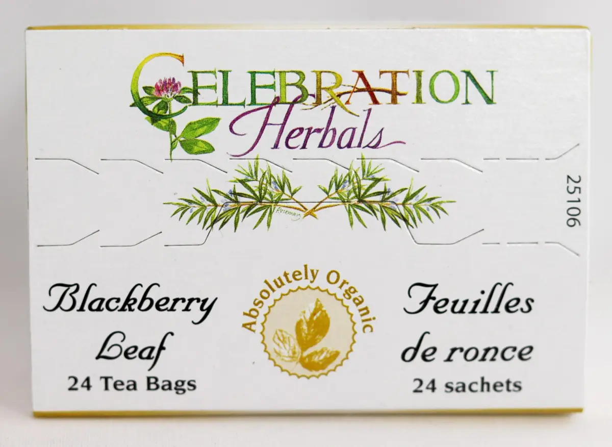 Celebration Herbals Blackberry Leaf Organic 24 Bag | Herbal Tea with Blackberry Flavor, 29g (1.02 oz) - view 7