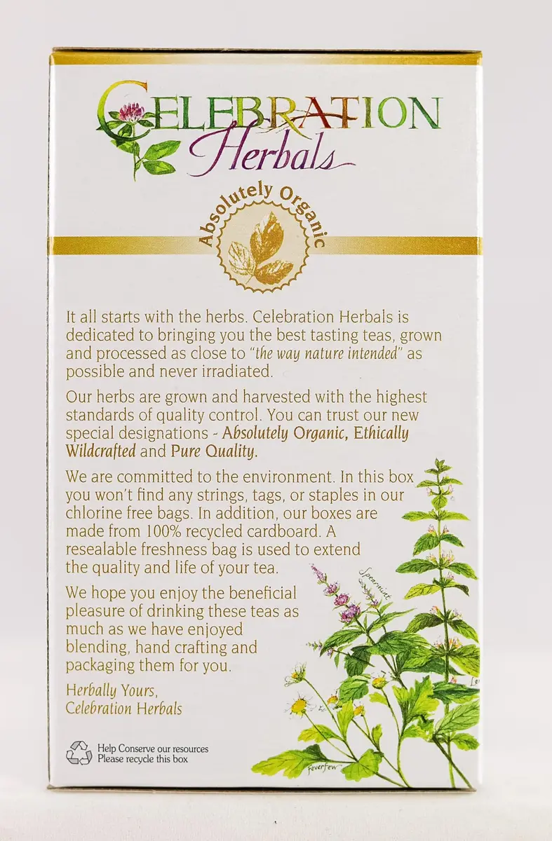 Celebration Herbals Organic Thyme Tea Bags 24 | Aromatic & Stress-Relieving (70-120 chars) - view 6