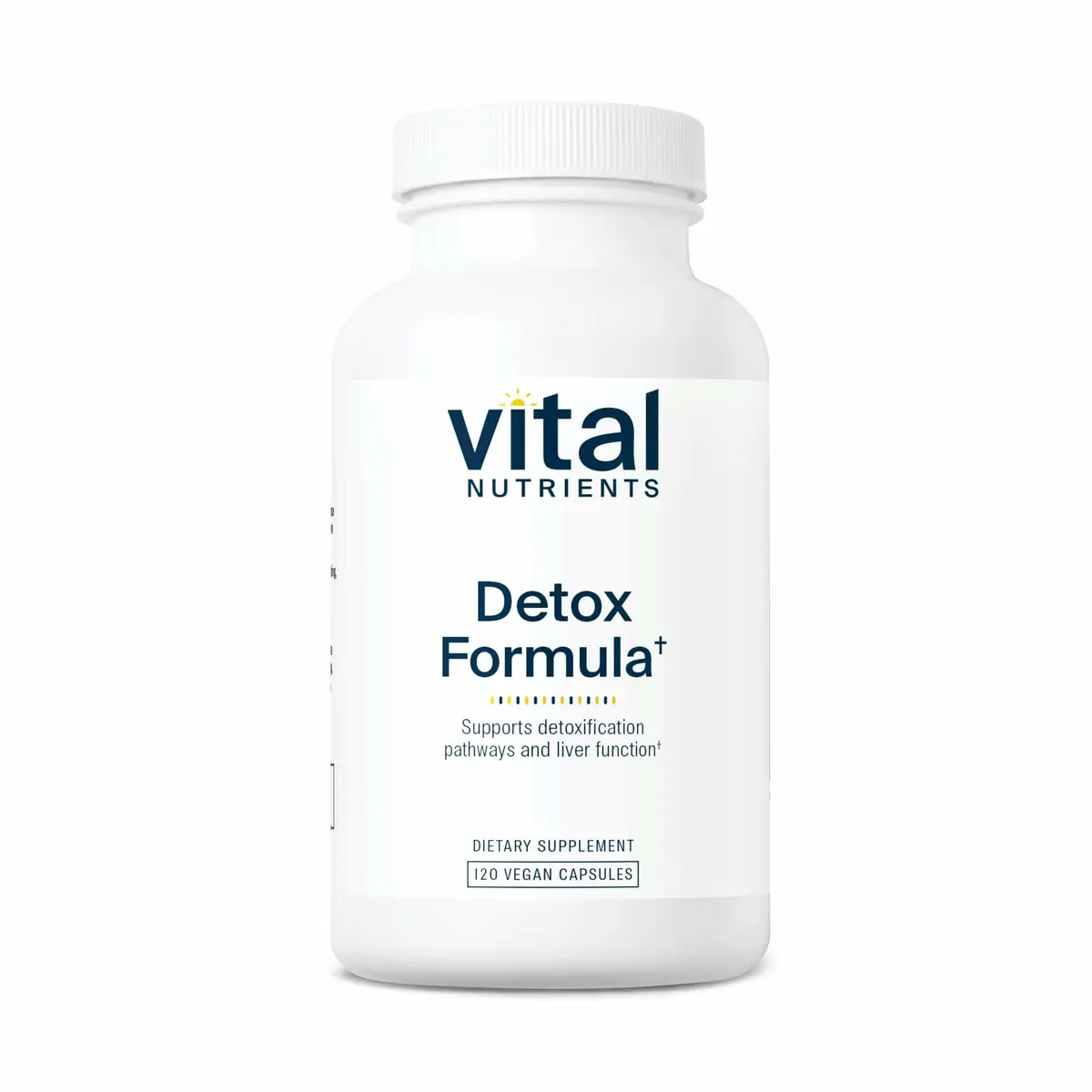 Vital Nutrients Detox Formula 120 Capsules | Supports Liver & Detoxification - main product image