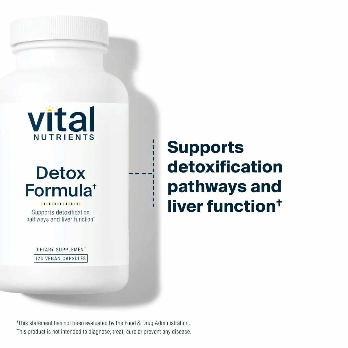 Vital Nutrients Detox Formula 120 Capsules | Supports Liver & Detoxification - view 3