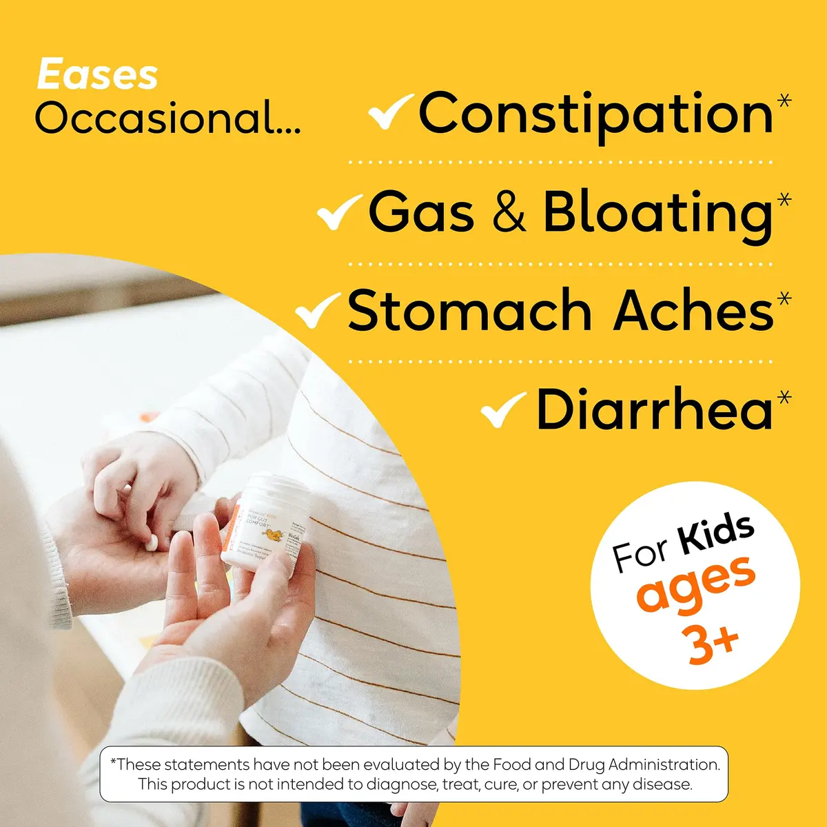 BioGaia Kids Probiotic | Ease Occasional Tummy Discomfort & Constipation | Chewable 30 Count - view 4