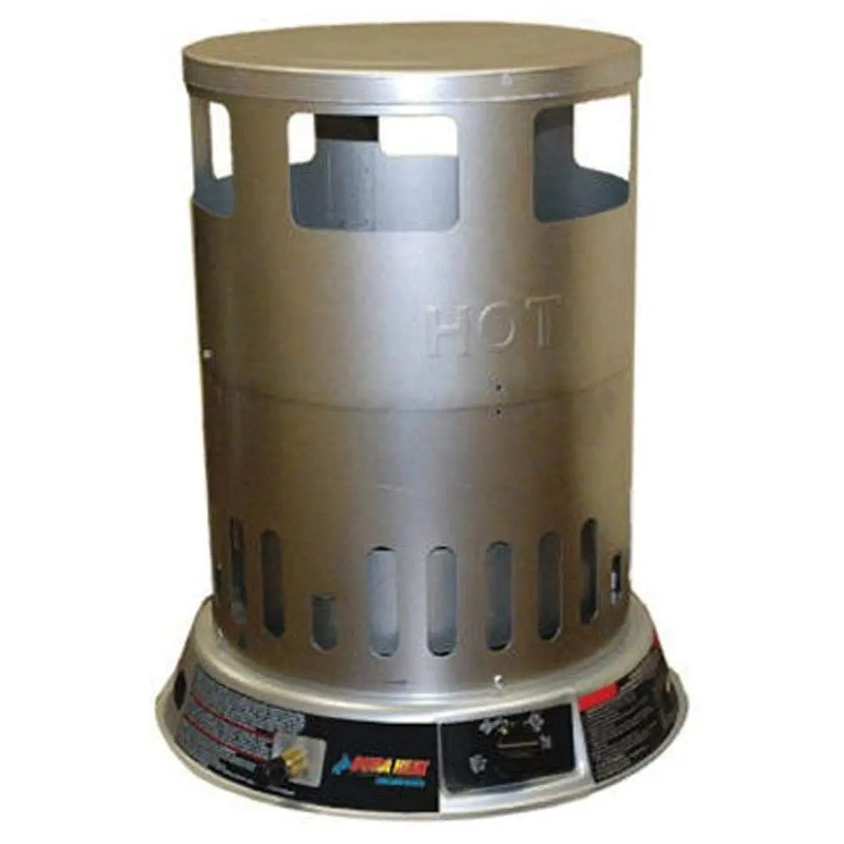 Dura Heat LPC200 200K BTU Outdoor LP Convection Heater Gray | 28 Hr Run, 4700 sq ft Heat - main product image