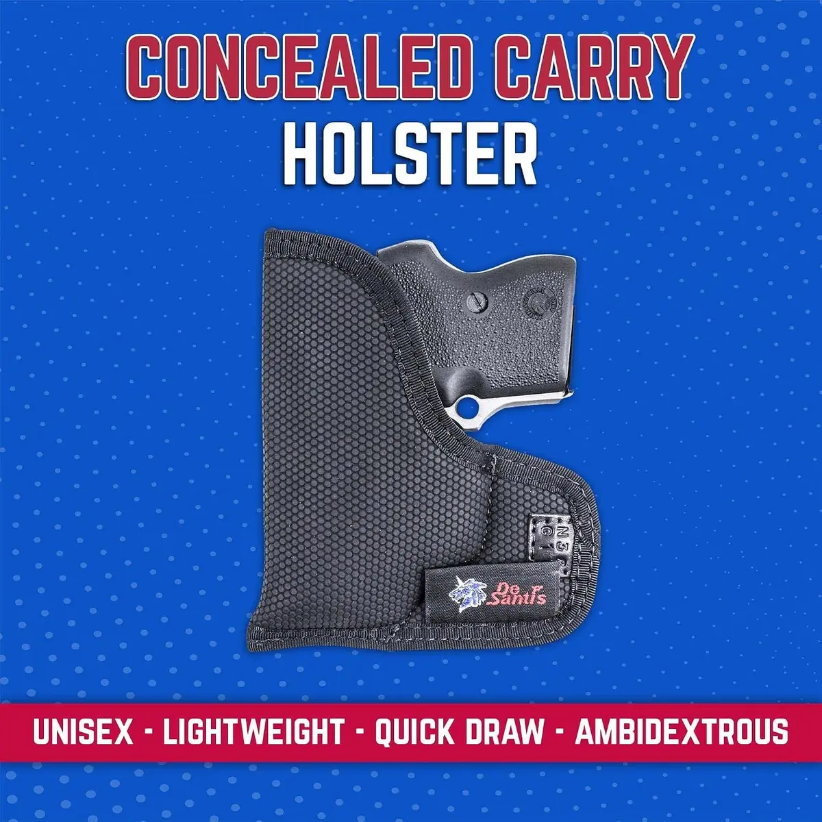 DeSantis Nemesis Gun Holster Fits Beretta 21/21A/G1 Jetfire/Minx Black | Ambidextrous Concealed Carry - view 2