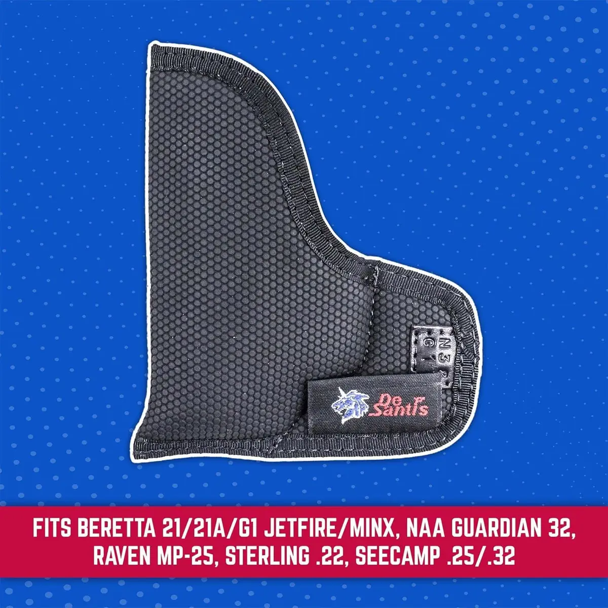 DeSantis Nemesis Gun Holster Fits Beretta 21/21A/G1 Jetfire/Minx Black | Ambidextrous Concealed Carry - view 3